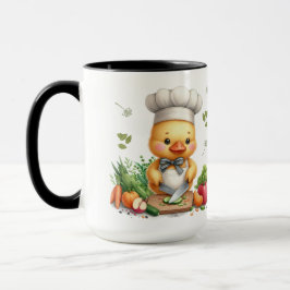 Gezellige Keuken Eenden Cute Kookontwerp Mok