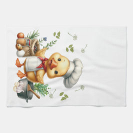 Gezellige Keuken Eenden Cute Kookontwerp Theedoek