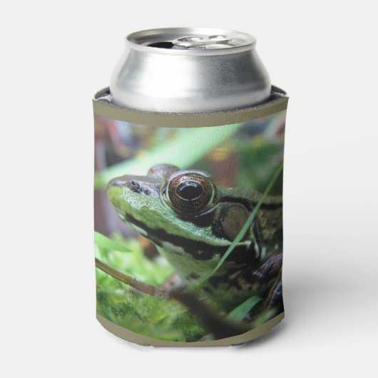 Gezellige kikker blikjeskoeler (Blikje Voorkant)