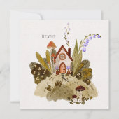 Gezellige kleine huis illustratie (Voorkant)