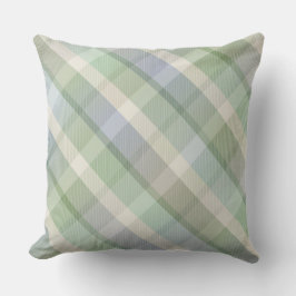 Gezellige kleurrijke tartan plaid, groen Sierkusse Kussen
