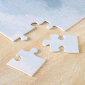 Gezellige Knit Nap Cresent Moon Legpuzzel (Zijkant)