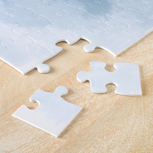 Gezellige Knit Nap Cresent Moon Legpuzzel (Zijkant)