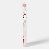 Gezellige Knit Sneeuwman Kerstkous Case-Mate iPhone Case (Achterkant / Links)