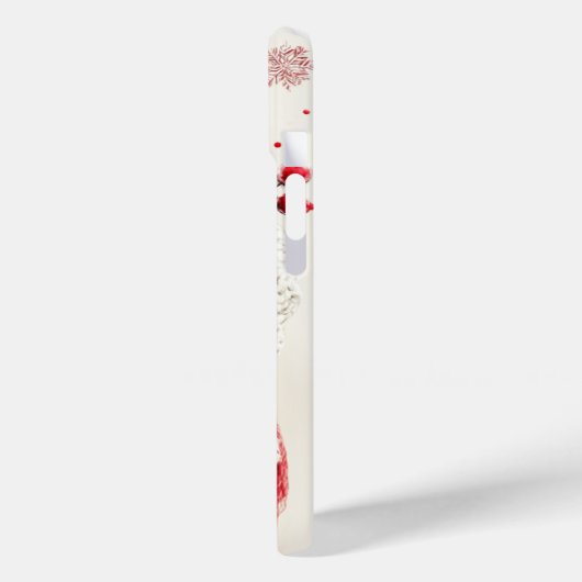 Gezellige Knit Sneeuwman Kerstkous Case-Mate iPhone Case (Achterkant / Links)