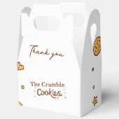 Gezellige koekje geneugten gunstboxen bedankdoosjes (Open)