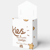 Gezellige koekjeslekkernijen bedankdoosjes (Open)