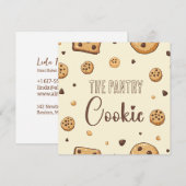 Gezellige koekjeslekkernijen kaart (Voorkant / Achterkant)