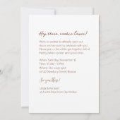 Gezellige koekjeslekkernijen kaart (Achterkant)