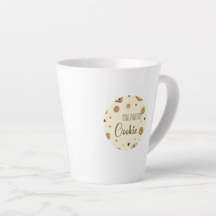 Gezellige koekjeslekkernijen latte mok