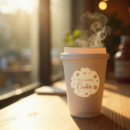 Gezellige koekjeslekkernijen papieren bekers