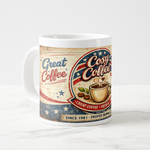 Gezellige Koffie Grote Koffiekop