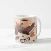 Gezellige koffie koffiemok (Voorkant rechts)