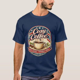 Gezellige Koffie T-shirt