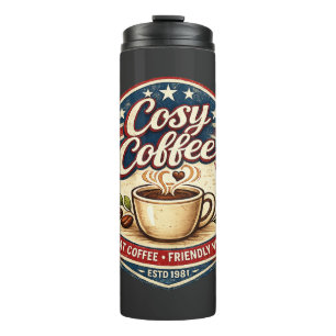Gezellige Koffie Thermosbeker