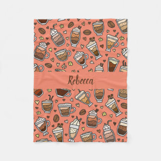 Gezellige koffiedeken voor ontspannende slokjes fleece deken