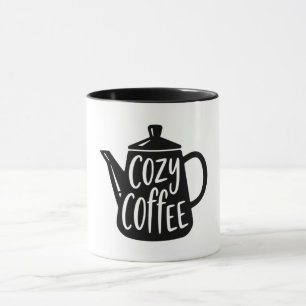 Gezellige koffiemok mok