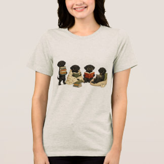 Gezellige Leeshonden T-shirt | Cadeau voor hondenl