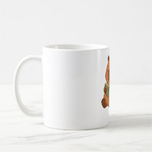 Gezellige leeskapibara-lantaarnkoffiemok cadeau kn koffiemok