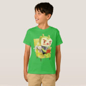 Gezellige leestijd met huisdier t-shirt (Voorkant volledig)