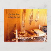 Gezellige logeerkamer Nieuw adres aankondiging (Voorkant)