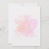 Gezellige logeeruitnodiging kaart (Achterkant)