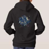 Gezellige Lunar Hoodie voor Vrouwen – Moonlight St (Achterkant)
