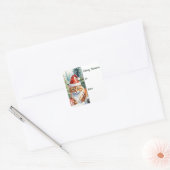 Gezellige Maine Coon Christmas Gift Label (Envelop)