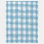 Gezellige Marine en Blue Plaid deken voor warmte (Voorkant)