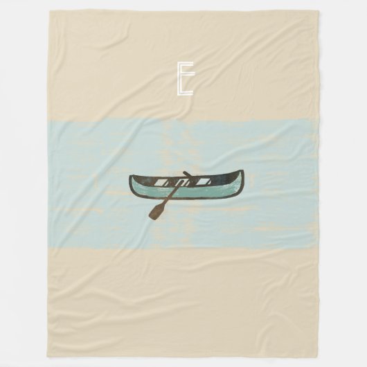 Gezellige Mint Beige Visser Vist Deken (Voorkant)