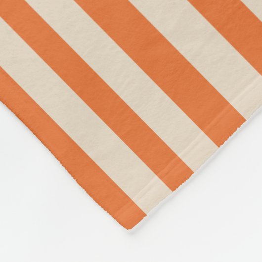 Gezellige Modern Sinaasappel Gestreepte Deken – Wa (Hoek)