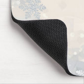 Gezellige Moderne Winter Esthetiek Muismat (Hoek)