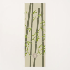 Gezellige Natuurlijke Zen Bamboe Licht Custom Mono Yogamat