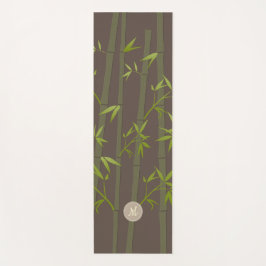 Gezellige Natuurlijke Zen Bamboo Aardse Custom Mon Yogamat