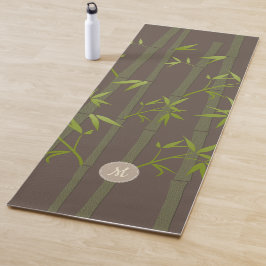 Gezellige Natuurlijke Zen Bamboo Aardse Custom Mon Yogamat