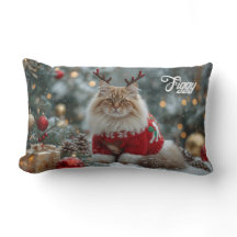 Gezellige Noorse Boskat Kerstmis gepersonaliseerd