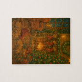 Gezellige open haard & kerstsokken legpuzzel (Horizontaal)