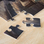 gezellige oude stad straat puzzel (Zijkant)