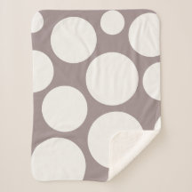 Gezellige paddenstoel en crème deken