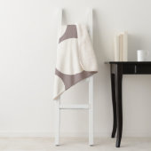 Gezellige paddenstoel en crème deken (In situ)