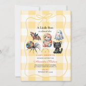 Gezellige Patchwork Halloween Kaart (Voorkant)