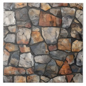 Gezellige patio met prachtige flagstone Tegels Tegeltje (Voorkant)