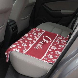 Gezellige Paw Print Gepersonaliseerde Hondendeken  Fleece Deken