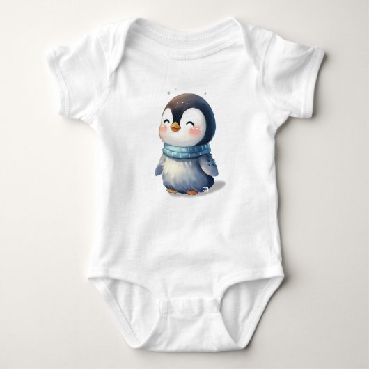 Gezellige Pinguïn Romper (Voorkant)