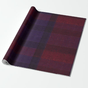 Gezellige Plaid Bourgondi Donkerpaars Paars Cadeaupapier