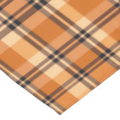 Gezellige Plaid Herfst Herfst Thanksgiving Tafelkleed (Gekanteld)