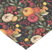 Gezellige Pompoen & Bloemen Tafelloper Feestelijke (Hoek)