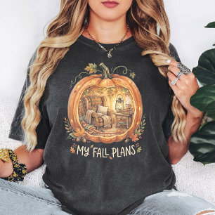 Gezellige Pompoen Herfst Plannen Herfst Fauteuil T-shirt