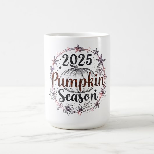 Gezellige pompoen Seizoen 2025 Mok – Schattige Her (Center)