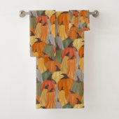Gezellige pompoenen bad handdoek (Insitu)